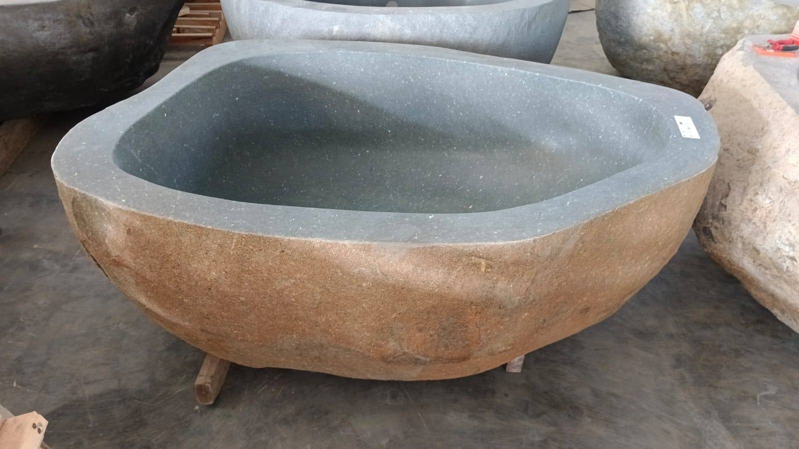 Stone sink in the shop